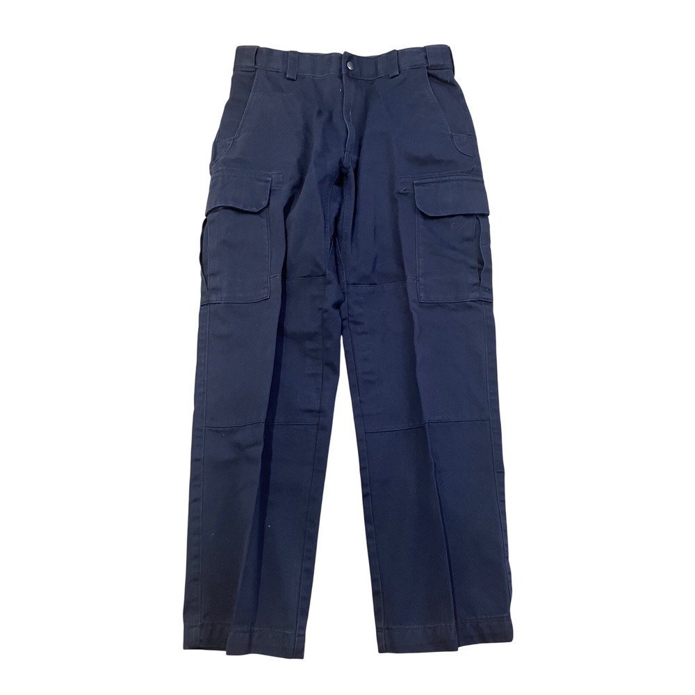 5.11 Tactical Navy Blue Cargo Pants Straight Leg Work Trousers Size 34x31
